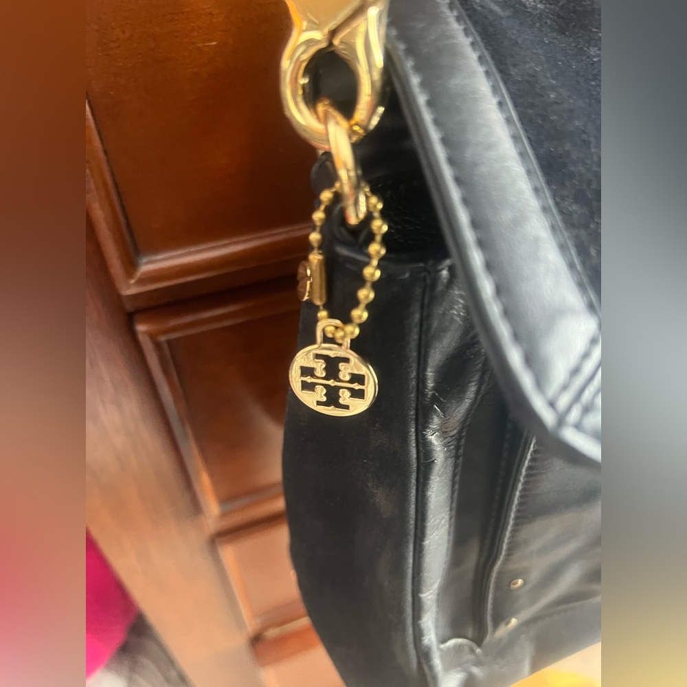 Leather‎ Tori Burch bag - Picture 7 of 8